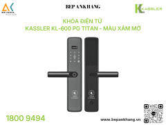 Khóa điện tử Kassler KL-600 PG Titan - Màu Xám Mờ
